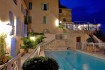 Maison Bérard - Vue piscine de nuit