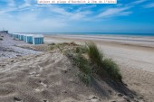 Hôtel du Parc à Hardelot - Cabines et plage d'Hardelot à 2 km de l'hotel