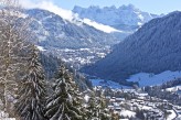 l'Hôtel Macchi & Spa - le Village de Chatel en hiver