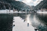 l'Hôtel Macchi & Spa - le lac de Vonnes en hiver - Chatel ©l-meyer