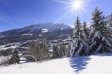 Hôtel Radiana & Spa - Valmorel paysage enneigé - à 15km de l’hôtel. Navettes Aller/Retour de l’hôtel Radiana à Valmorel pendant les vacances scolaires Eté / Hiver ©Scalp-otvva