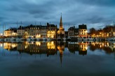 Domaine de Villers - à la nuit tombée Honfleur à 27km du Domaine de Villers ©Loïc Pilon - ot Honfleur 