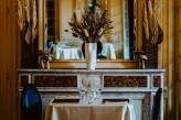 Domaine des Bains à Vals-les-Bains en Ardèche - Restaurant déco table