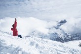 l'Hôtel Macchi & Spa - Yoga outdoor en hiver Chatel