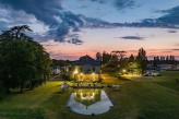 Le Manoir de Beauvoir - Façade vue aérienne