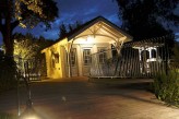 Hôtel l'Yeuse & Spa - extérieur de nuit