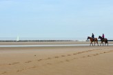 Hôtel Hermitage à Montreuil sur Mer - Chevaux et char à voile - côte d'Opale