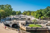 Jardins de la Fontaine de Nîmes à 24 km de l’hostellerie le Castellas©Nîmes-Tourisme