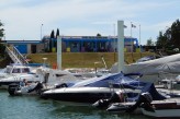 Le port de plaisance de Chalon-sur-Saône à 1,7km de l’hotel Saint Georges à Chalon-sur-Saône ©otachalon