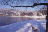 Hôtel la Jamagne & Spa - Vue Féerique du Lac de Gérardmer enneigé