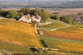 Le vignoble de Givry en automne à- 9km de l’hôtel Saint Georges à Chalon-sur-Saône ©otachalon