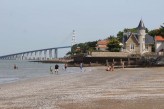 Hotel Spa du Bery St Brevin - Vue plage les pins - duchesse-anne et pont ©otstbrevin