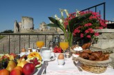 Château de Fère - Terrasse Exterieure du Château