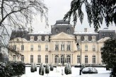 Château d'Artigny & Spa - Façade hiver neige