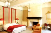 Château d'Augerville Golf & Spa - chambre deluxe rouge