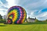 Château de Chailly - Montgolfière au départ du Château