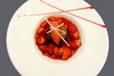 Chateau de Divonne - dessert fraises