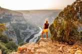 Domaine des Bains à Vals-les-Bains en Ardèche - Cirque de Gaud dans les Gorges de l'Ardèche à 49km de l'hôtel ©Marina Geray