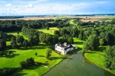 Hôtel Hermitage à Montreuil sur Mer - vue aérienne du golf de Nampont Saint-Martin situé à 15km de l'hôtel