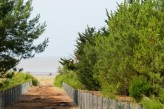 Hotel Spa du Bery St Brevin - Chemin menanant de l'hôtel à la plage