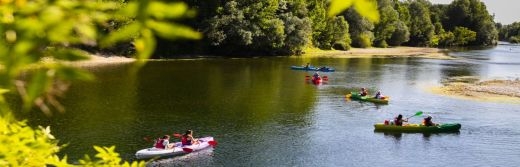 hostellerie le castellas Canoe riviere du Gardon