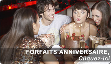 Forfaits anniversaire chateau Clery